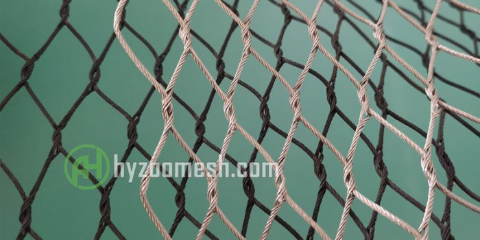 stainless steel wire cable woven mesh, stainless steel cable mesh